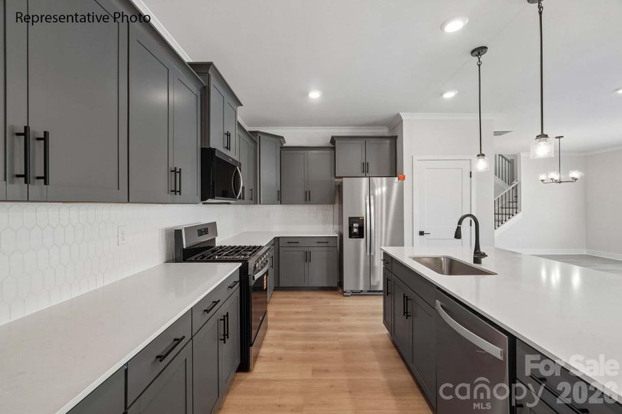 Furnished interior view inside a new home in Oak Grove Hill, Huntersville (Image 9).