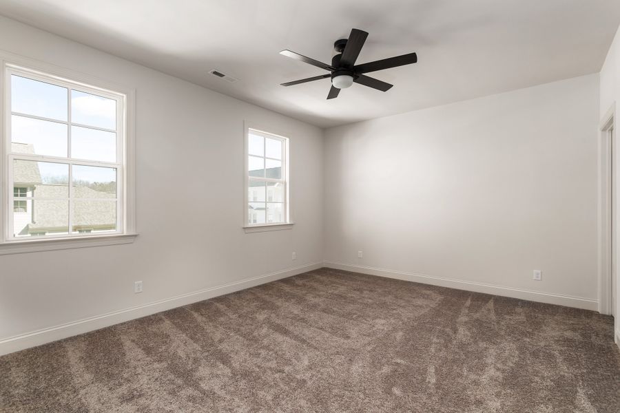 Representative unfurnished interior of a home built from the The Hamilton by Greentech Homes LLC in The Thicket at Sedman Hills, Hixson (Image 14).