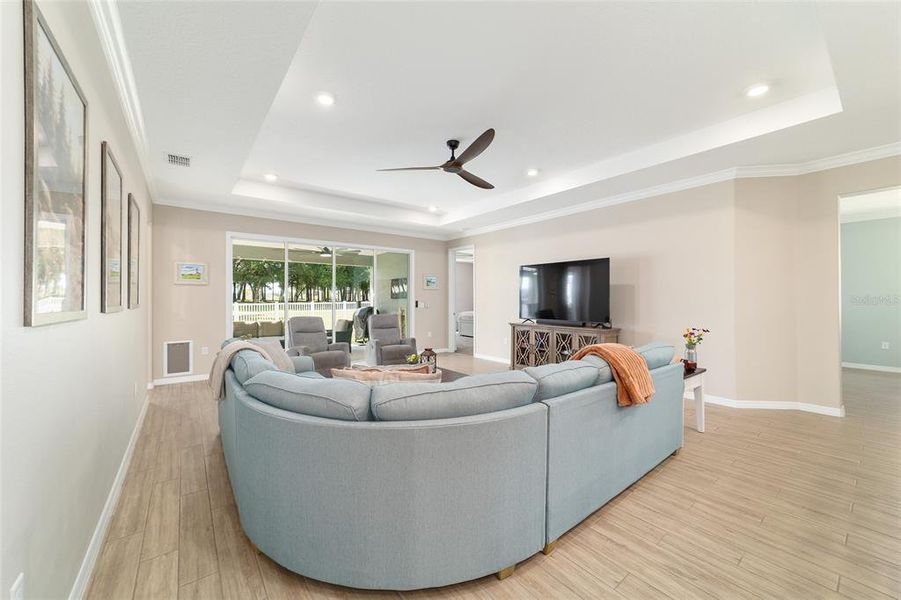 Furnished interior view inside a new home in , Ocala (Image 9). Furnished interior view inside a new home in , Ocala (Image 9).