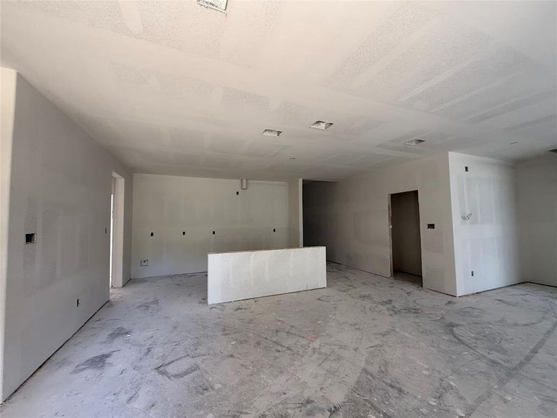 In-progress construction of a new home in Freeman Ranch, Weatherford, TX (Image 10).