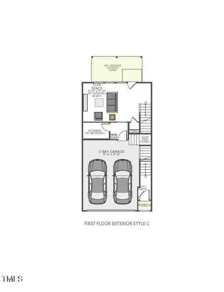 Twinleaf Townes - Plan 4 - Huck - 2124_