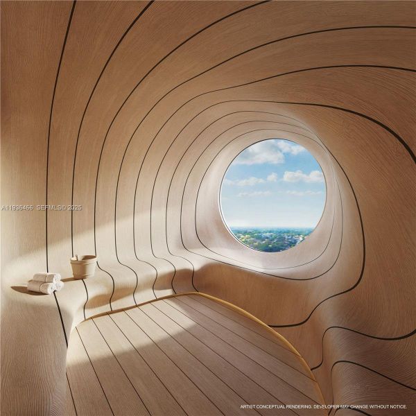 Close-up of interior finishes inside a home in , Miami (Image 9).