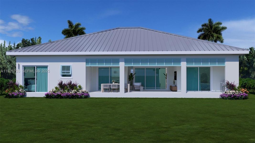 Exterior details and patio area of a home in , Punta Gorda (Image 2).