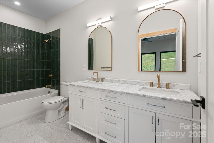 Furnished interior view inside a new home in , Weaverville (Image 12).