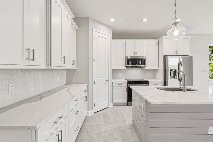 Furnished interior view inside a new home in , Rotonda West (Image 10).