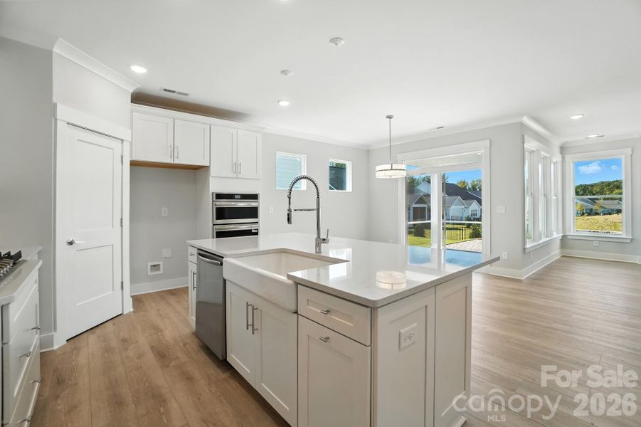 Furnished interior view inside a new home in Heritage - 55+ Community, Indian Trail (Image 6).