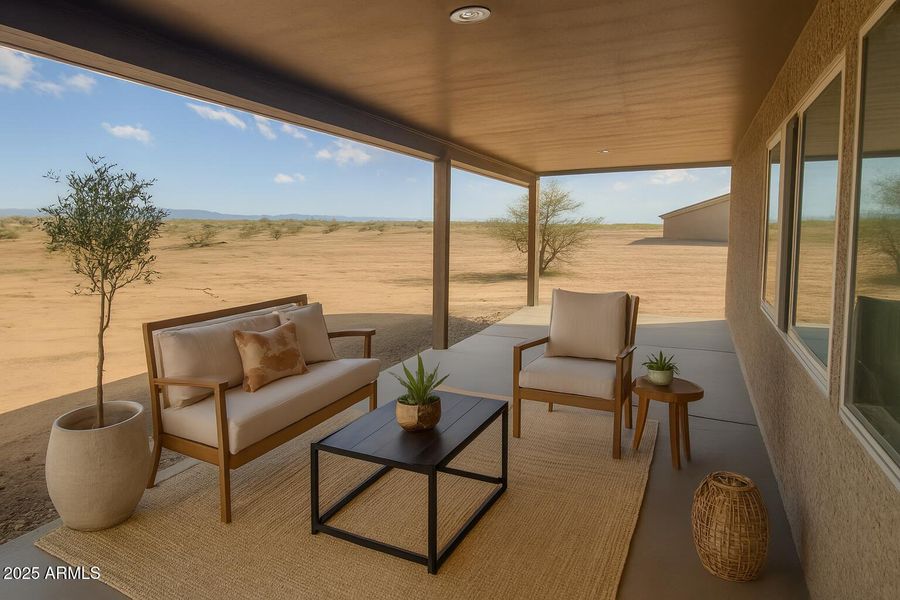 staged outdoor patio staged outdoor patio