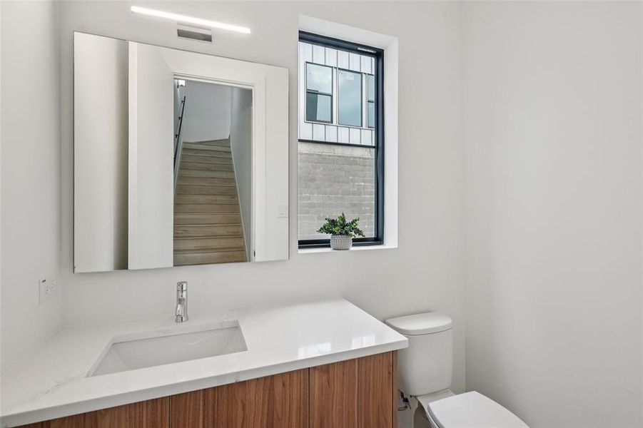 Furnished interior view inside a new home in , Dallas (Image 17).