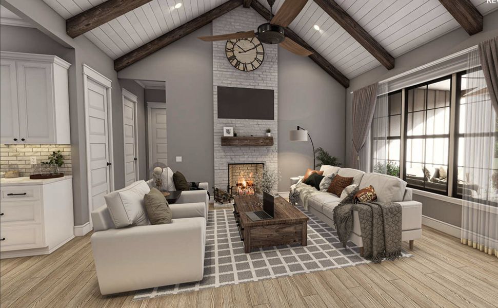 Representative furnished interior of a home built from the Anna by Zeal Home Builders in Patti Lynn Hills, Paradise (Image 4). Representative furnished interior of a home built from the Anna by Zeal Home Builders in Patti Lynn Hills, Paradise (Image 4).