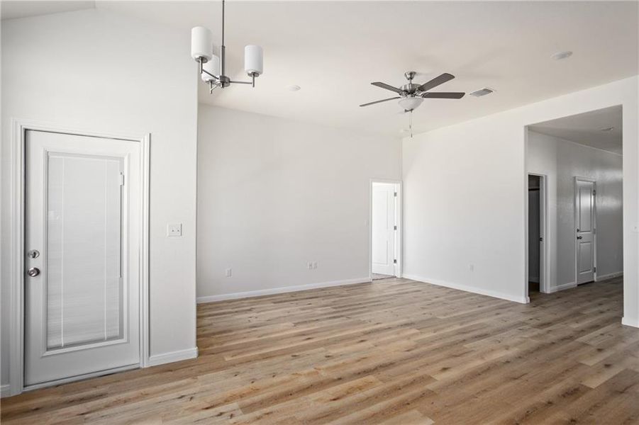 Spacious, unfurnished interior of a new home in , Temple (Image 19). Spacious, unfurnished interior of a new home in , Temple (Image 19).