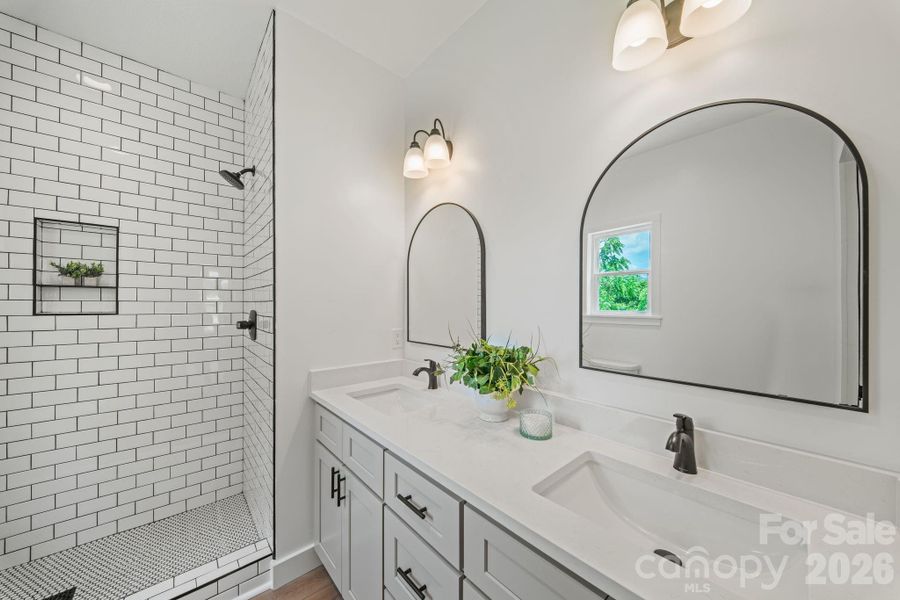 Furnished interior view inside a new home in , Waynesville (Image 13).