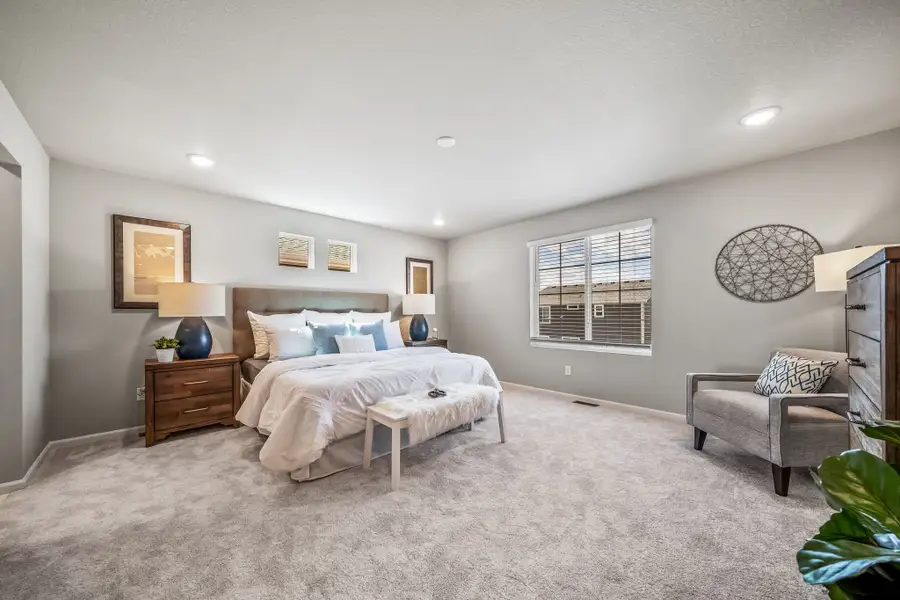 Furnished interior view inside a new home in Bradley Heights, Colorado Springs (Image 4).