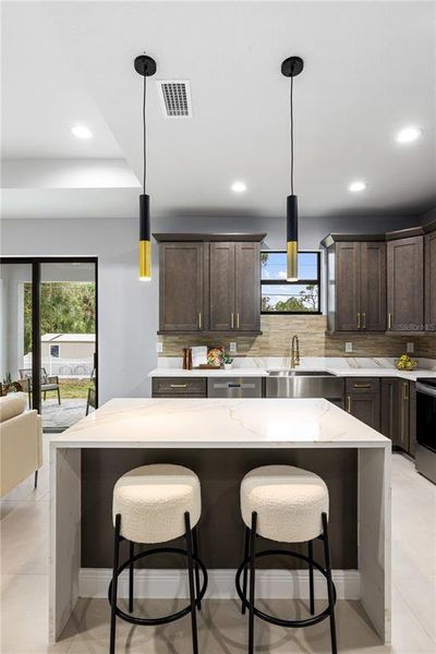 Furnished interior view inside a new home in , North Port (Image 51).