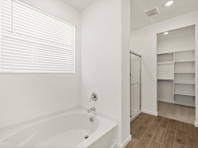 Furnished interior view inside a new home in Mountain View Estates Signature Series, Buckeye (Image 5).