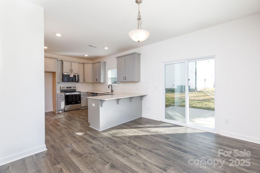 Furnished interior view inside a new home in , Charlotte (Image 5).