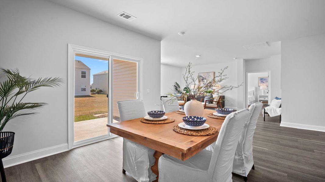 Furnished interior view inside a new home in The Pines at New Hampstead, Savannah (Image 5).