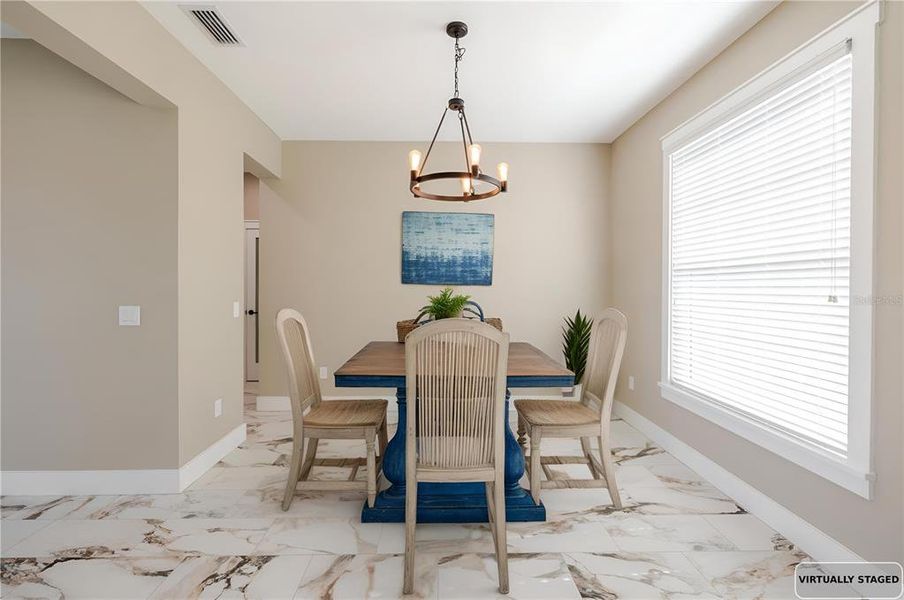 Furnished interior view inside a new home in , Englewood (Image 5). Furnished interior view inside a new home in , Englewood (Image 5).
