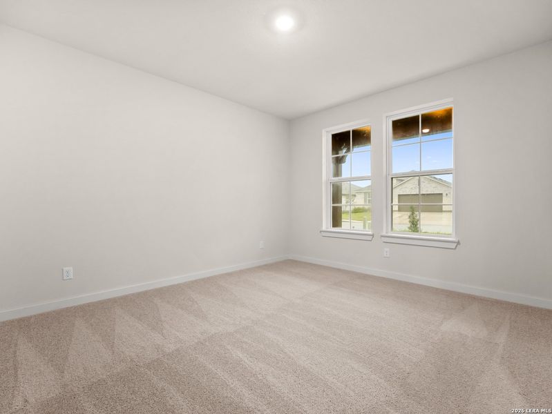 Spacious, unfurnished interior of a new home in Morgan Meadows, San Antonio (Image 12). Spacious, unfurnished interior of a new home in Morgan Meadows, San Antonio (Image 12).