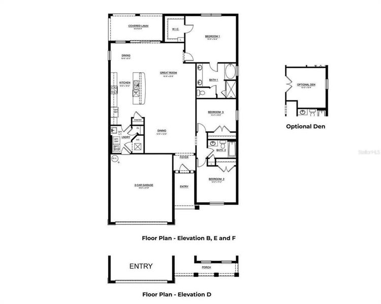 2D floor plan layout of this home in Star Farms at Lakewood Ranch, Lakewood Ranch, FL (Image 2). 2D floor plan layout of this home in Star Farms at Lakewood Ranch, Lakewood Ranch, FL (Image 2).