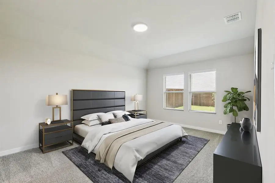 Furnished interior view inside a new home in Trails of Lavon, Lavon (Image 5). Furnished interior view inside a new home in Trails of Lavon, Lavon (Image 5).