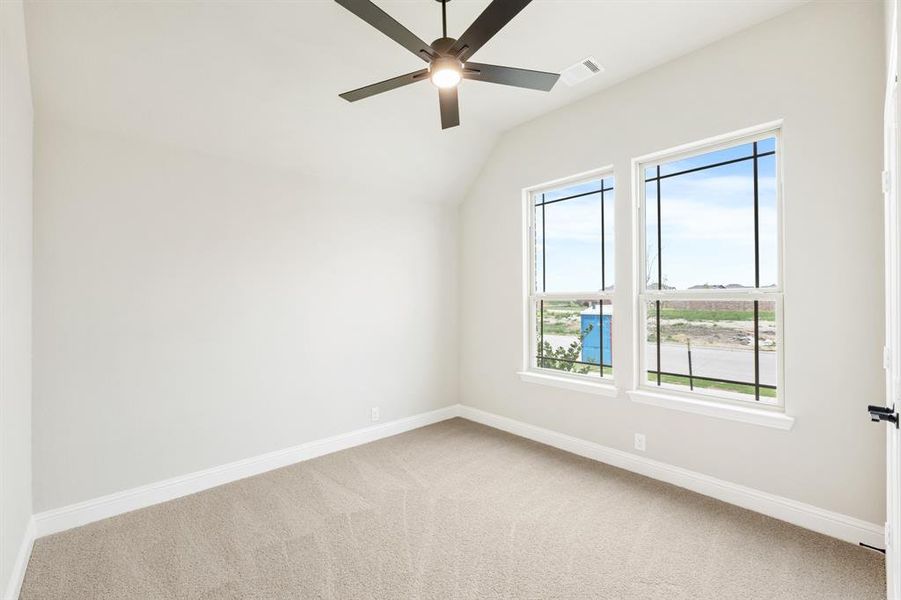 Spacious, unfurnished interior of a new home in The Oaks, Red Oak (Image 25). Spacious, unfurnished interior of a new home in The Oaks, Red Oak (Image 25).