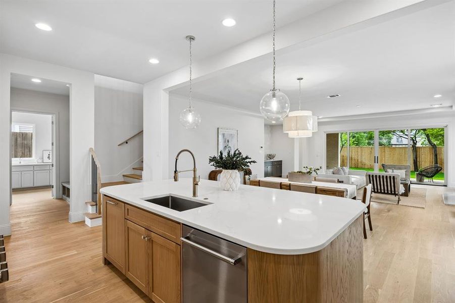 Furnished interior view inside a new home in , Dallas (Image 10). Furnished interior view inside a new home in , Dallas (Image 10).