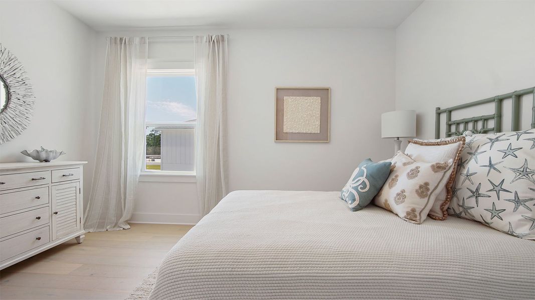 Representative furnished interior of a home built from the Brayden by D.R. Horton in Parkside, Santa Rosa Beach (Image 39).