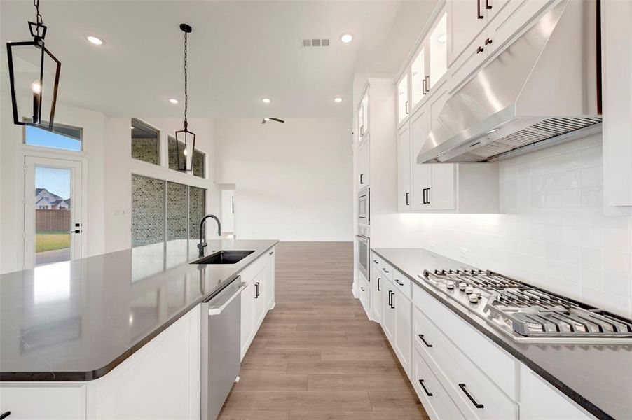 Furnished interior view inside a new home in Northshore at Lakewood Village - Estate Series, Lakewood Village (Image 8).