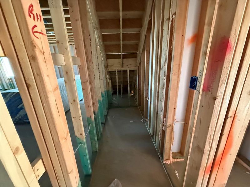 In-progress construction of a new home in The Cottages at La Cima, San Marcos, TX (Image 20).