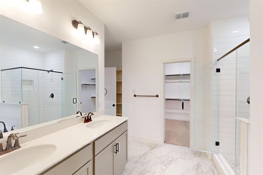 Furnished interior view inside a new home in Lilybrooke at Legacy Hills, Celina (Image 11).