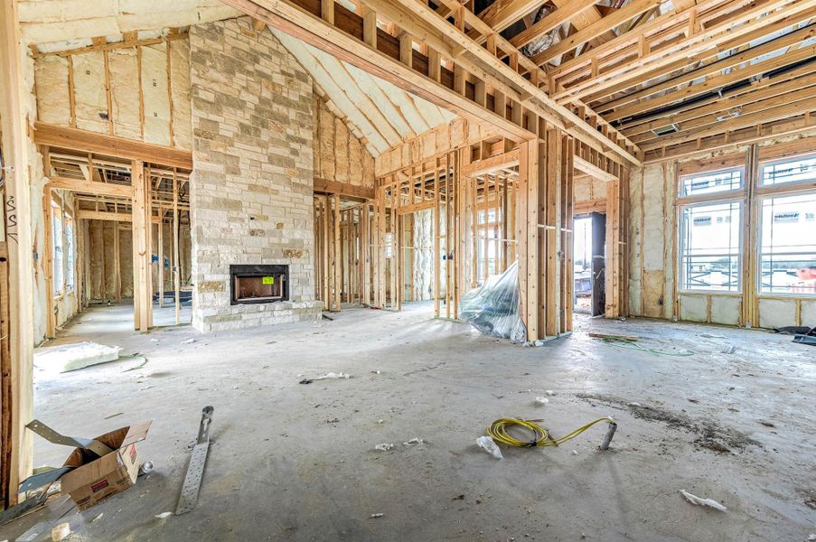 In-progress construction of a new home in , Needville, TX (Image 10).