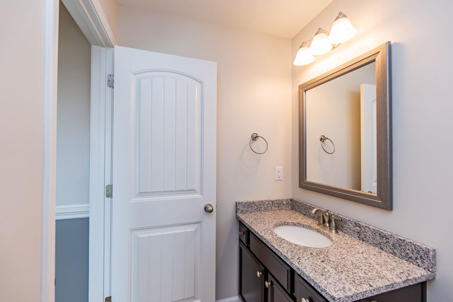 Representative furnished interior of a home built from the Clifton by Enchanted Homes in Hampshire Heights, Moore (Image 34).