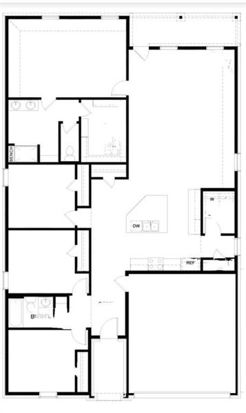 2D floor plan layout of this home in , Princeton, TX (Image 3).