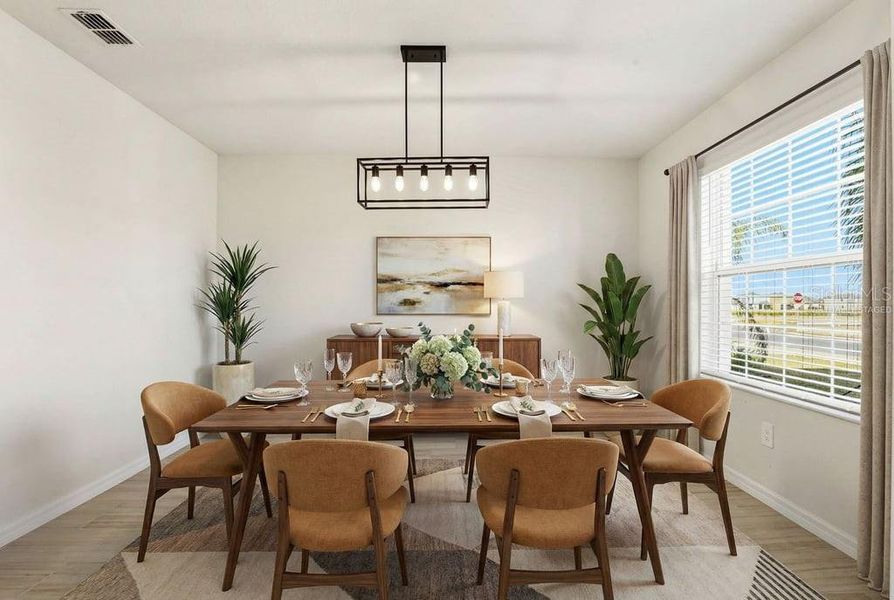 Furnished interior view inside a new home in Prosperity Lakes, Parrish (Image 31).