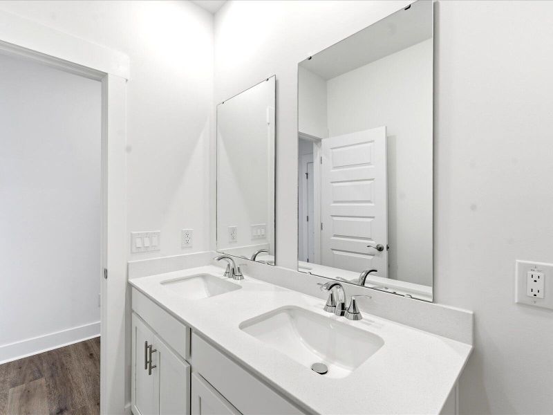 Furnished interior view inside a new home in The Coves at Lakes of Cane Bay II, Summerville (Image 11).