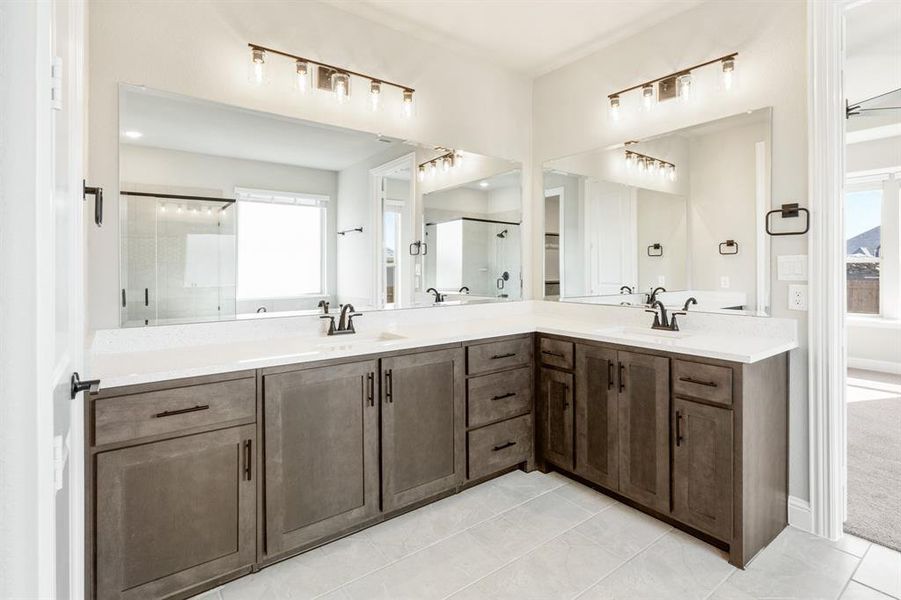 Furnished interior view inside a new home in Ridgepoint, Midlothian (Image 10).