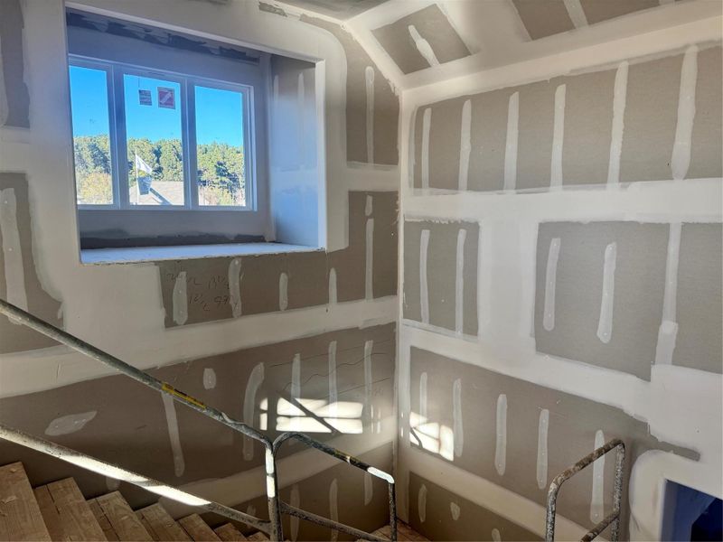 Actual progress of your home.