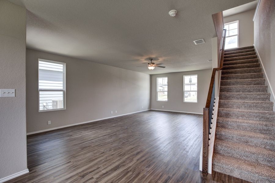 Representative unfurnished interior of a home built from the The Murray F by Davidson Homes LLC in Hickory Ridge, Elmendorf (Image 18).