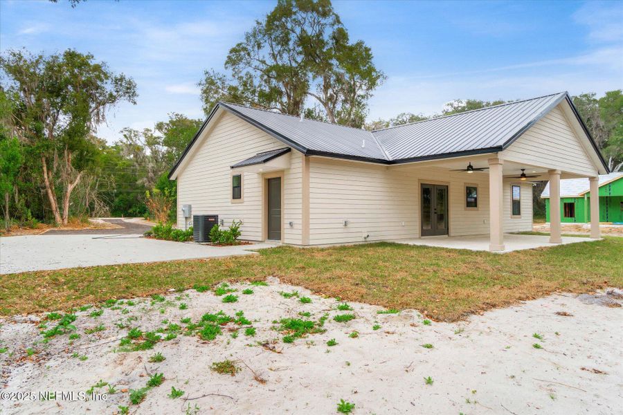 Exterior details and patio area of a home in , San Mateo (Image 38). Exterior details and patio area of a home in , San Mateo (Image 38).