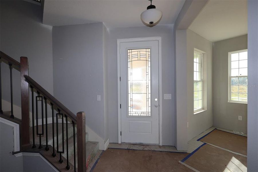 In-progress construction of a new home in Center Lake on the Park, St. Cloud, FL (Image 15).