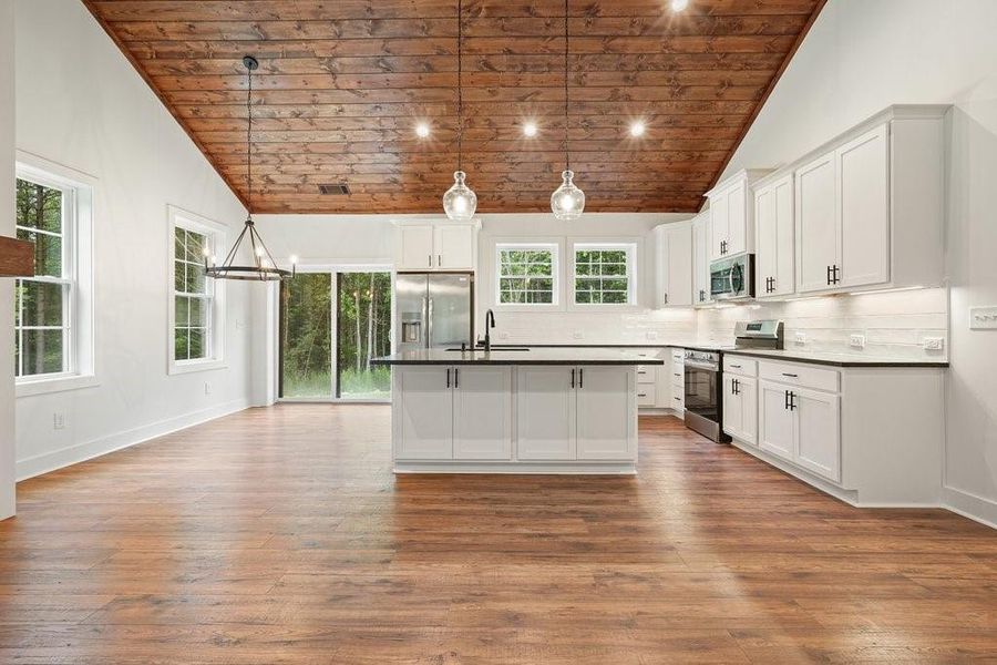 Furnished interior view inside a new home in , Talking Rock (Image 15). Furnished interior view inside a new home in , Talking Rock (Image 15).