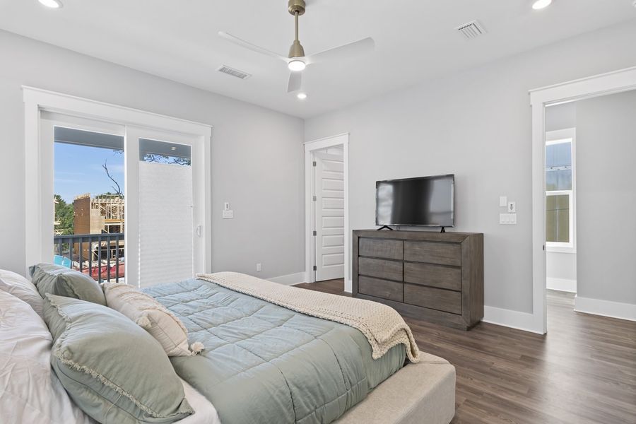 Representative furnished interior of a home built from the The Heron 20 by Brock Built in Twin Palms, Inlet Beach (Image 51).
