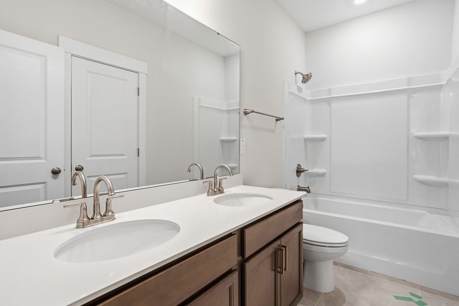 Furnished interior view inside a new home in Sweetbrier, Durham (Image 12).