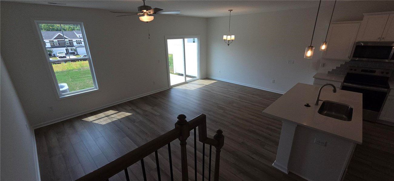 Spacious, unfurnished interior of a new home in Meece Townhomes, Easley (Image 12).