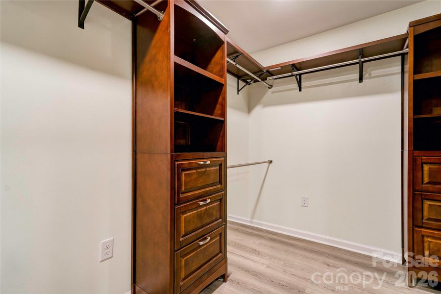 Primary Walk In Closet