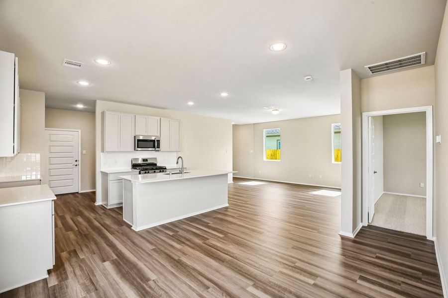 Furnished interior view inside a new home in Mustang Meadows, Waller (Image 6).