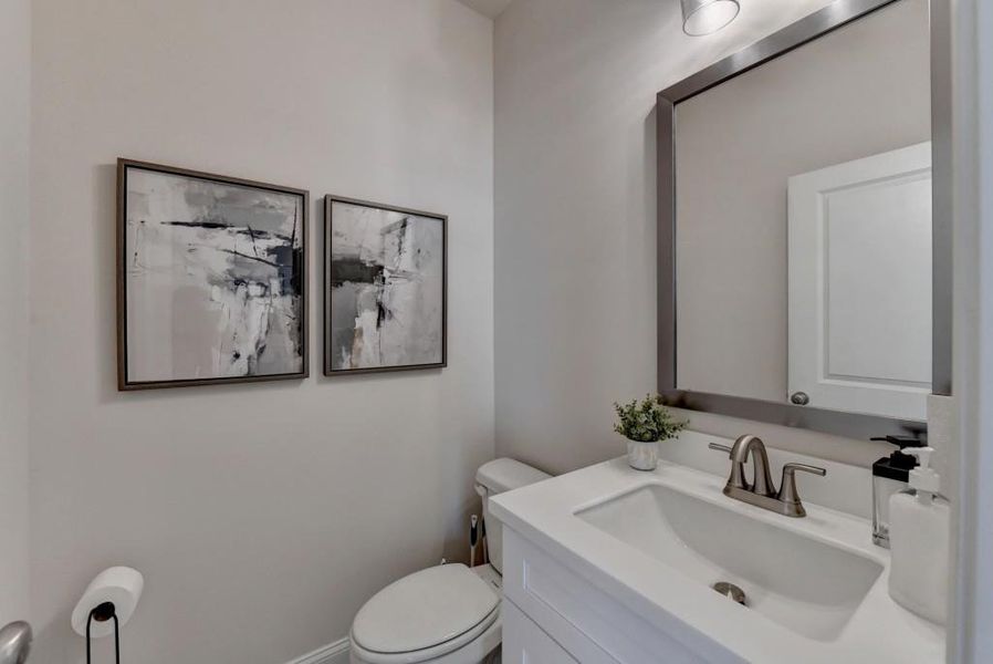 Furnished interior view inside a new home in Magnolia Grove, Mableton (Image 13). Furnished interior view inside a new home in Magnolia Grove, Mableton (Image 13).