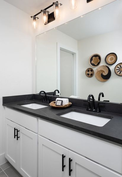 Furnished interior view inside a new home in Union Park, Little Elm (Image 6).