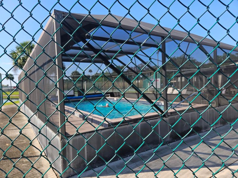 Screened in Community Pool Screened in Community Pool