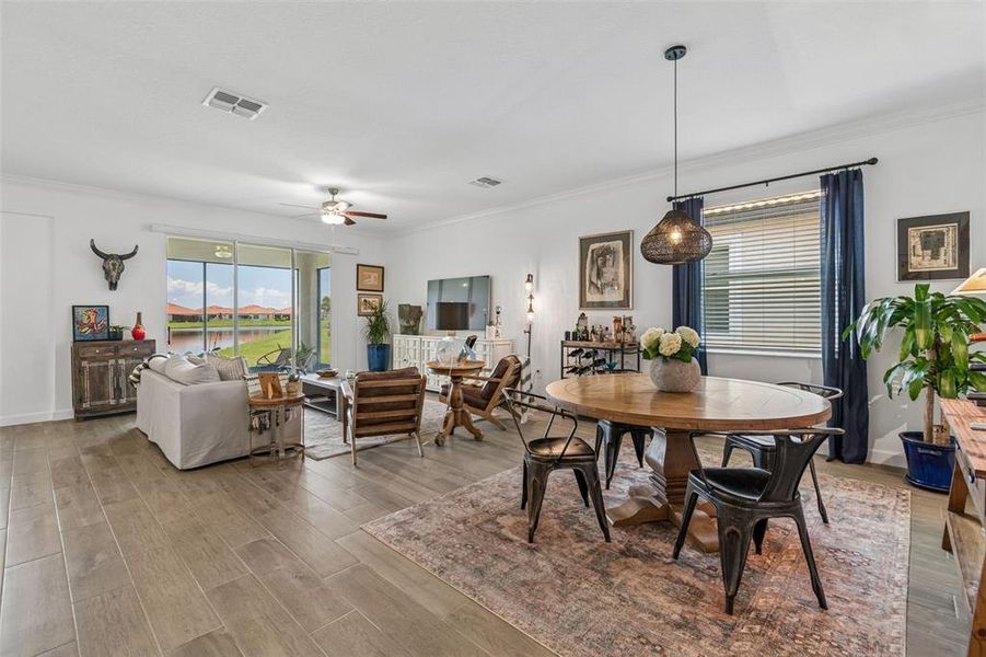 Furnished interior view inside a new home in , Wimauma (Image 12).